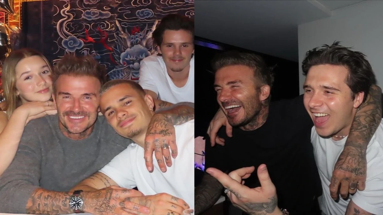 Victoria Beckham Seemingly Debunks Brooklyn Rift Rumors With Father's Day Tribute for Husband David: ‘Lead With Love…'