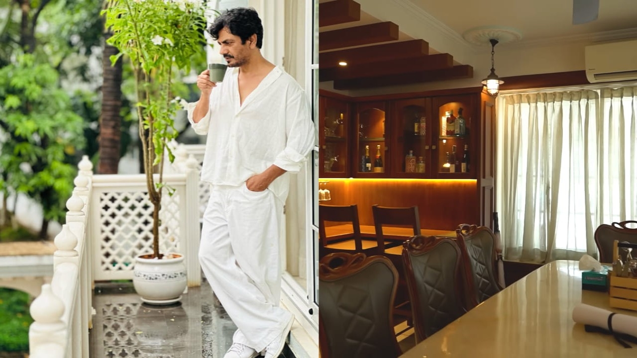 Take a tour inside Nawazuddin Siddiqui's glamorous Bungalow in Mumbai