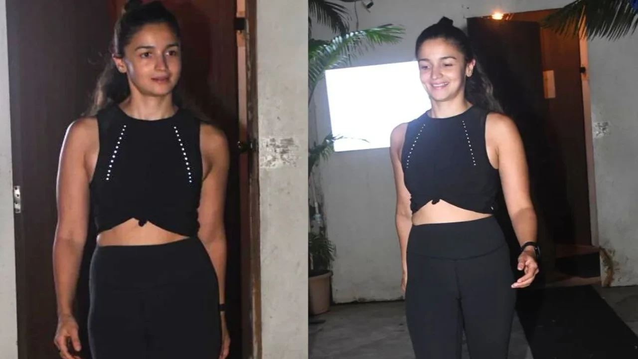 WATCH: Alia Bhatt glows in black outfit as she steps out after dance rehearsal for Shiv Rawail's Alpha