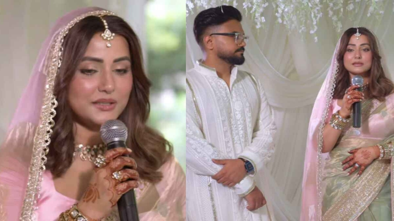 Hina Khan in tears as she opens up on her wedding with Rocky Jaiswal: 'I don't know what will happen tomorrow'
