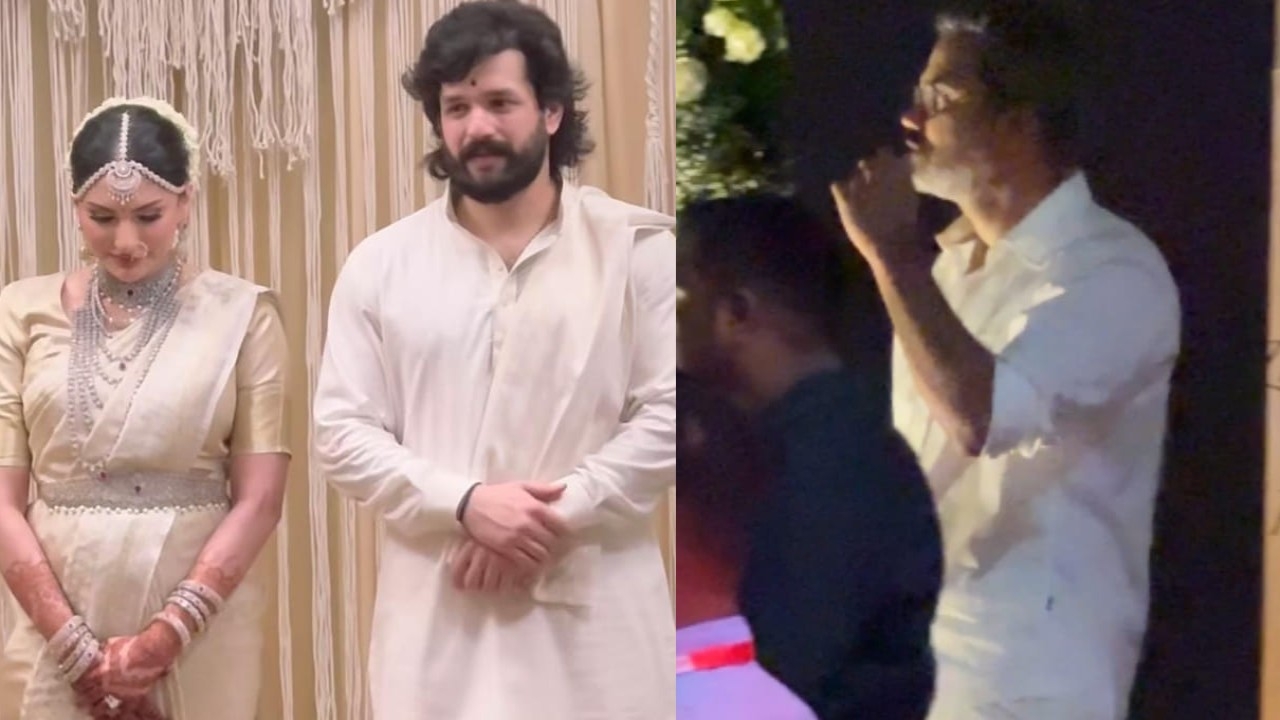 New Pics: Akhil Akkineni and Zainab Ravdjee are now married, Prashanth Neel and others attend