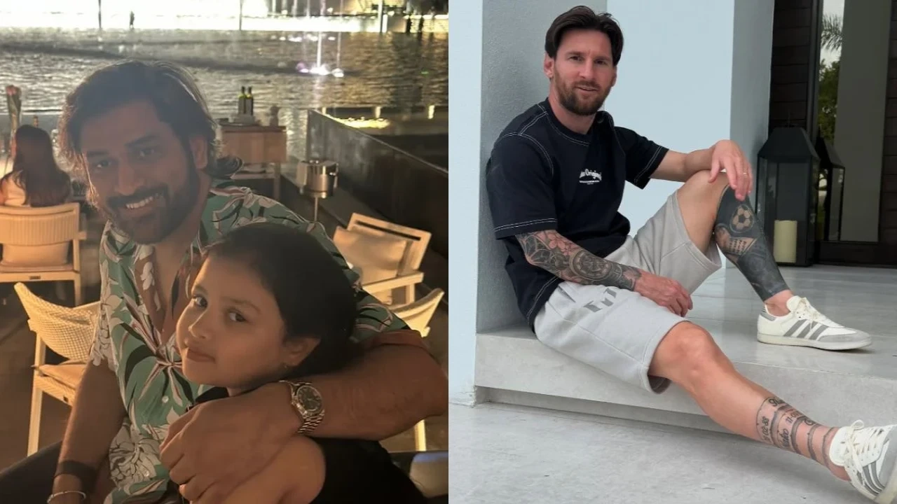 THROWBACK: When Lionel Messi sent a signed gift for MS Dhoni's daughter Ziva