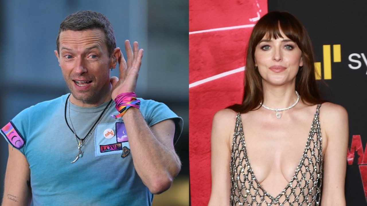 Did Dakota Johnson and Chris Martin FAKE Break Up? Coldplay Star's Materialists Shout-Out Raises Eyebrows