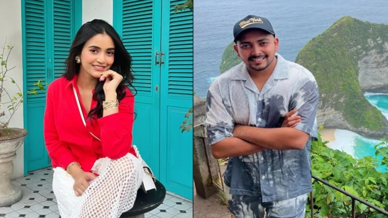 Is something going on between Akriti Agarwal and Prithvi Shaw? Flirty Instagram comments spark rumors