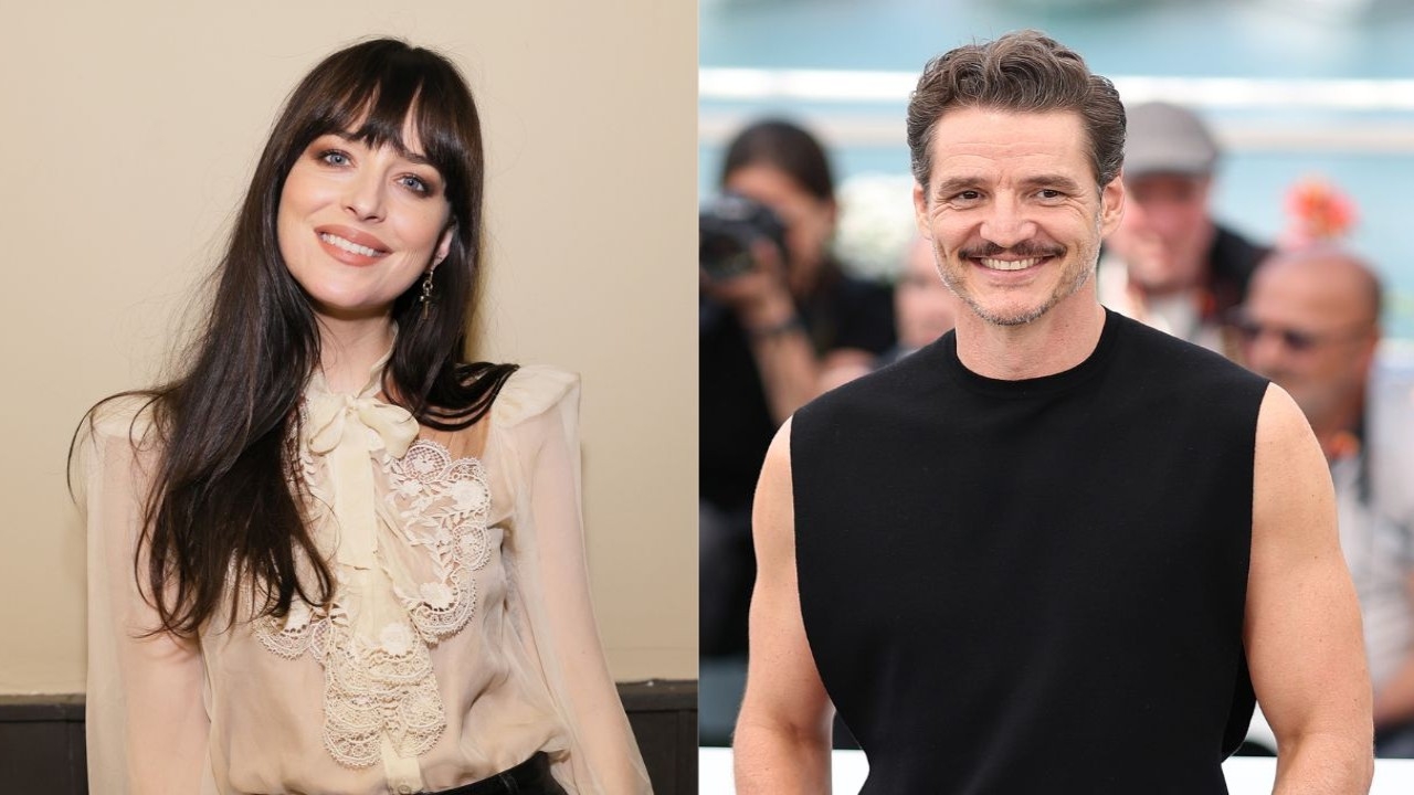 Dakota Johnson Reveals Why Materialists Co-star Pedro Pascal Often Takes Her Clothes: 'He's Always Underdressed...'