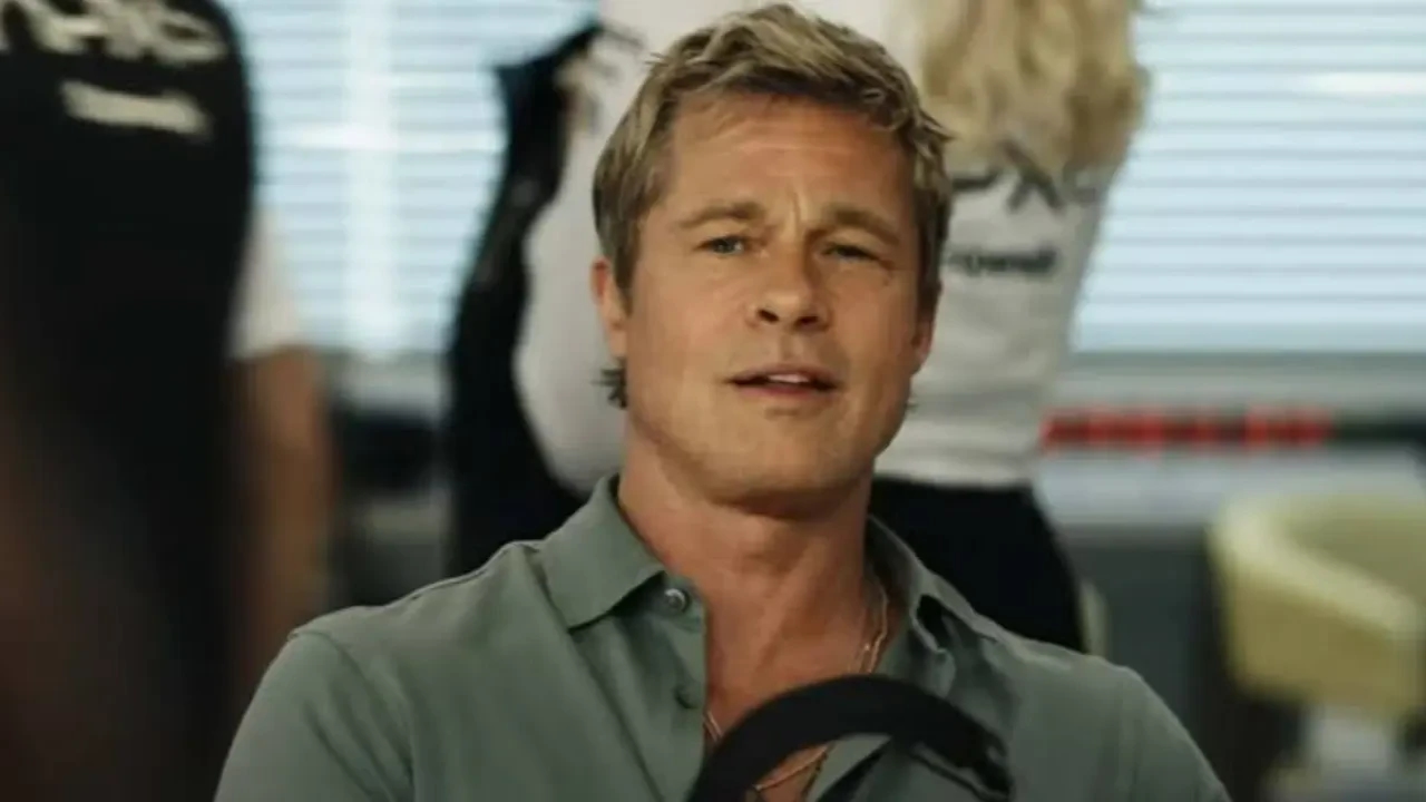 F1 Review: Brad Pitt leads a slightly long but exhilerating and very satisfying old school movie that's full of heart