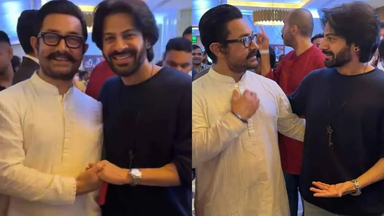 Did Aamir Khan fail to recognize Bigg Boss 18 winner Karan Veer Mehra at Sitaare Zameen Par premiere?