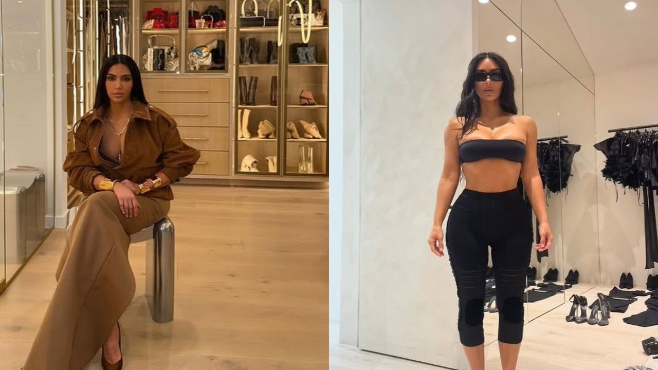 Inside Kim Kardashian's Luxe Closet: Where Boots and Bags Get VIP Treatment