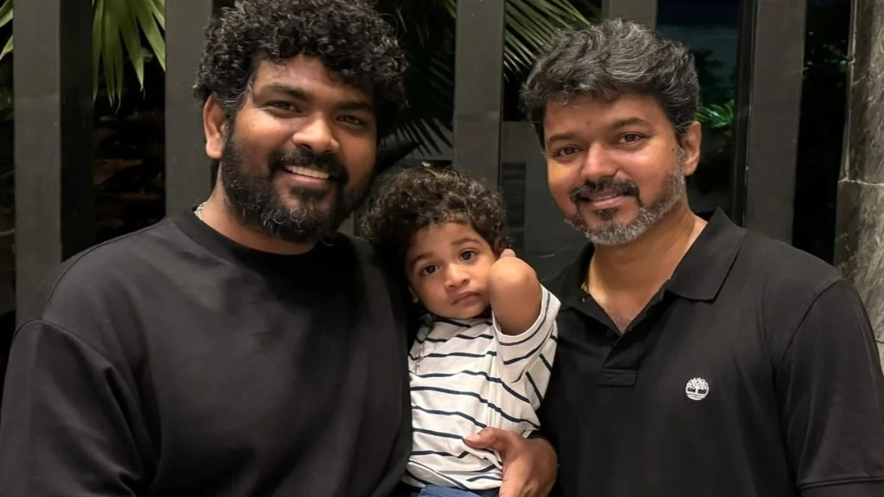 Pic: When Nayanthara's son met Thalapathy Vijay, Vignesh Shivan pens a note