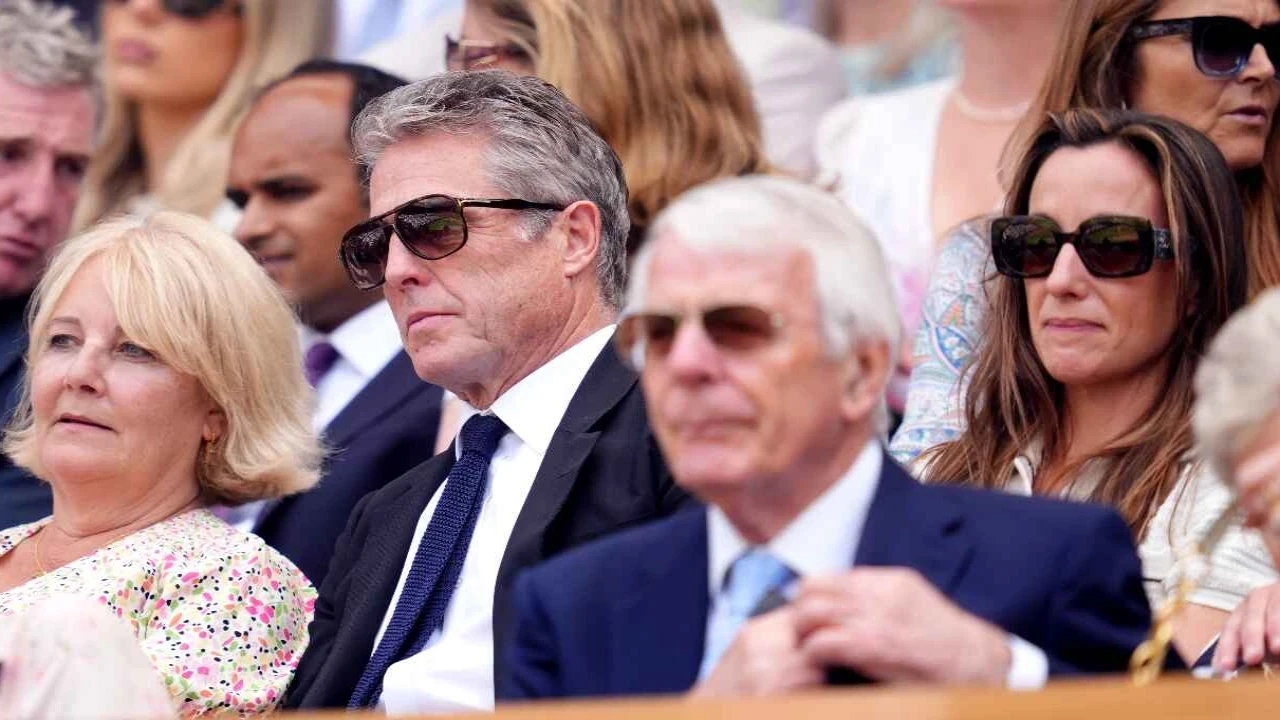 Did Hugh Grant Doze Off During Wimbledon Match Behind Queen Camilla? Fans Have Hilarious Reactions