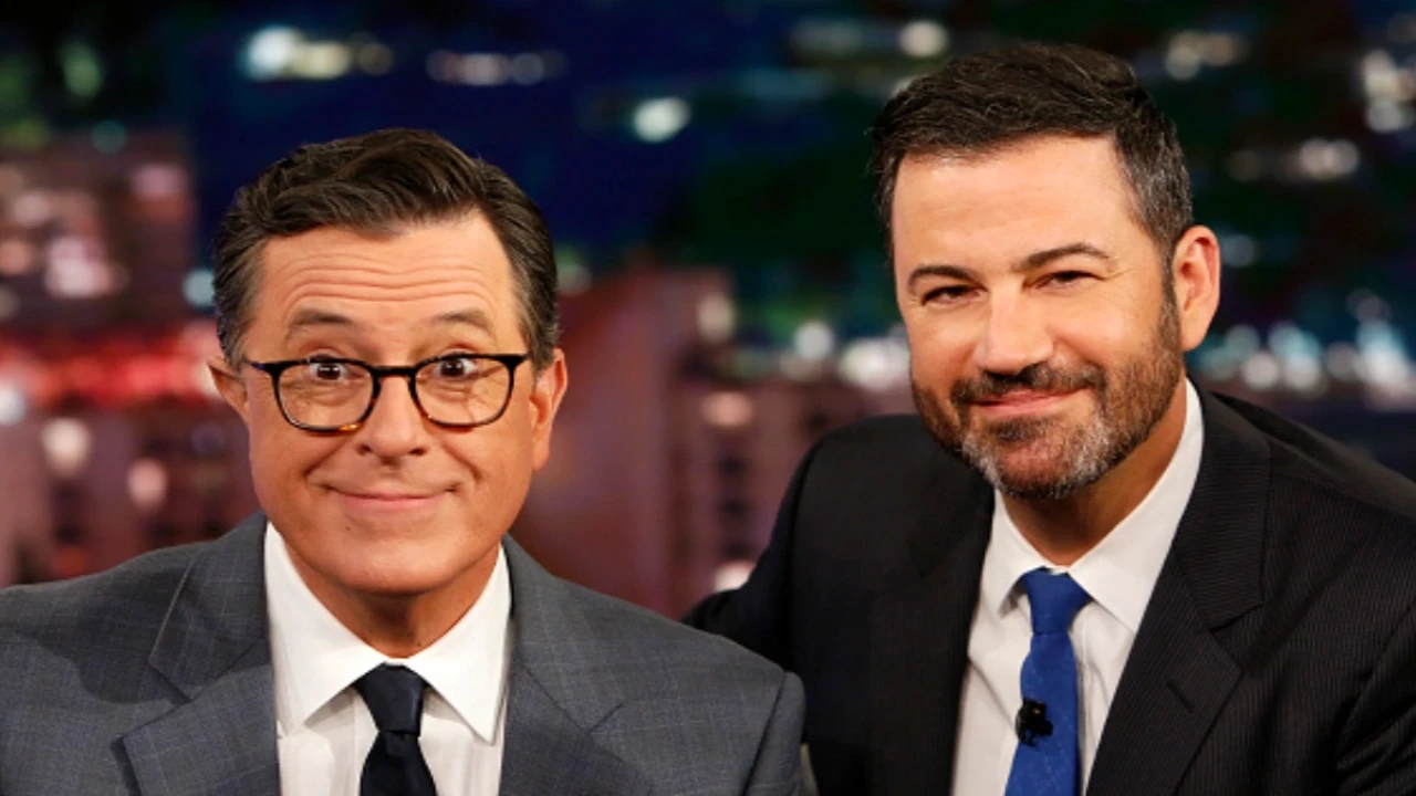 Jimmy Kimmel Reacts to CBS Canceling Stephen Colbert's The Late Show: ‘F--- You and All Your...'