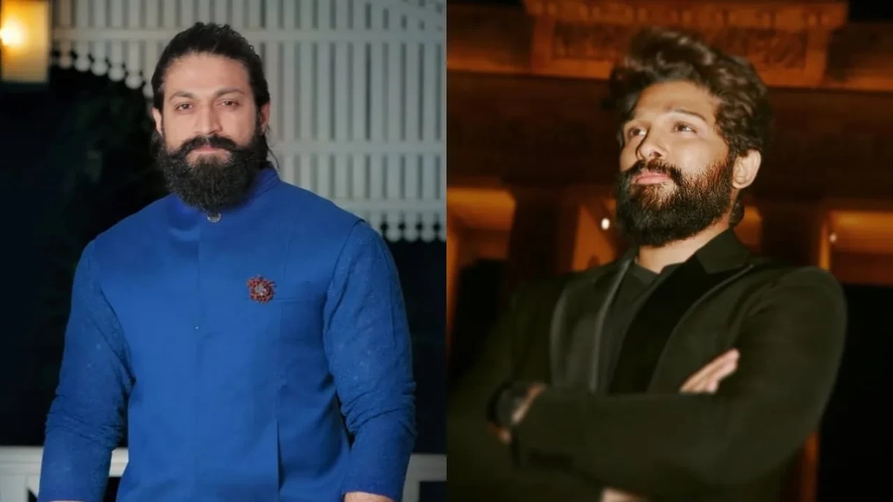 Watch: Yash flaunts his dapper look at Mumbai airport while Allu Arjun avoids posing for paparazzi