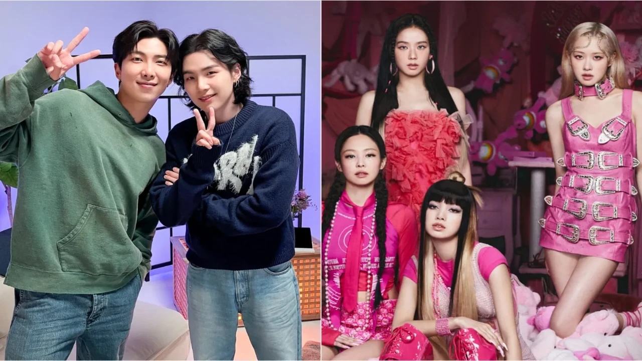 After J-Hope at Goyang, BTS' RM and SUGA spotted at BLACKPINK's LA concert day 2; fans say BangPink collab ‘would eat'