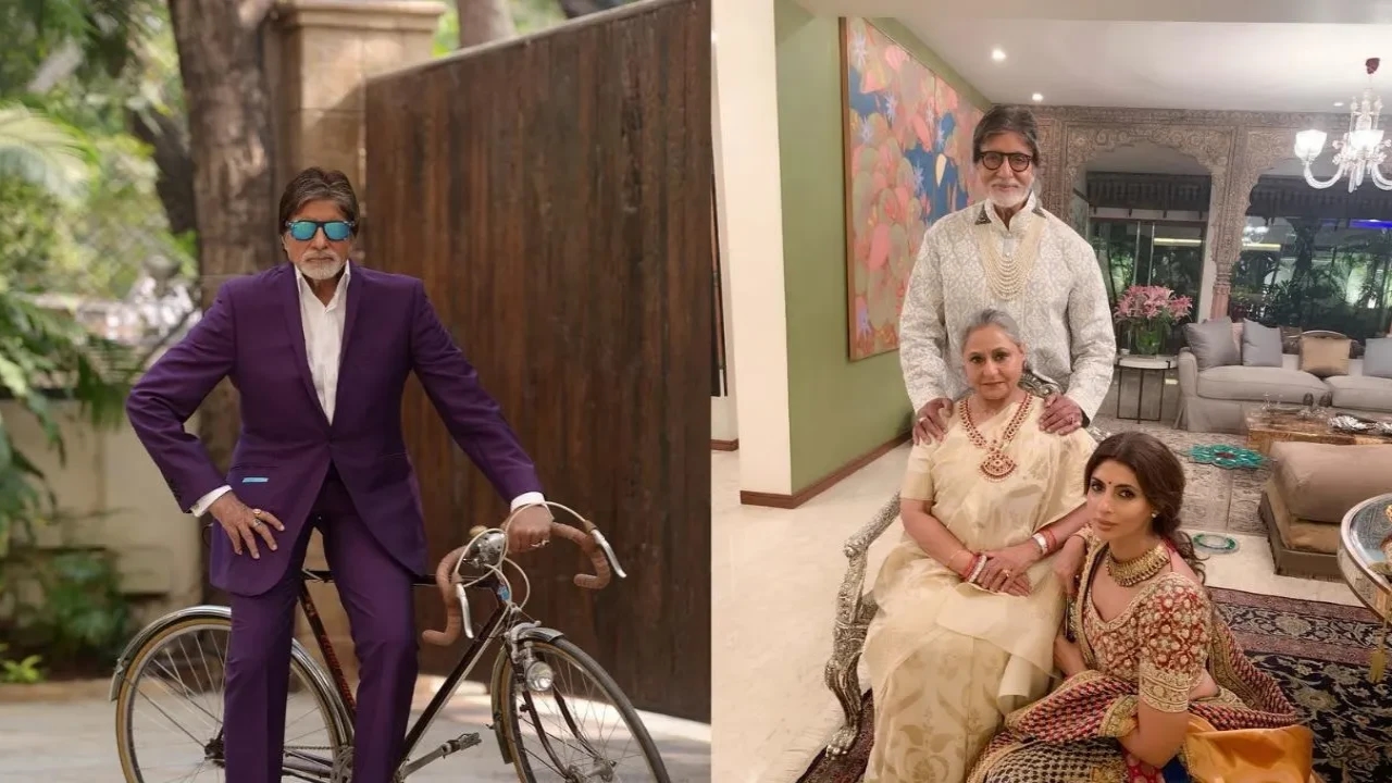 Inside Amitabh Bachchan's iconic plush home Jalsa: Glass chandeliers, brass sculptures and more