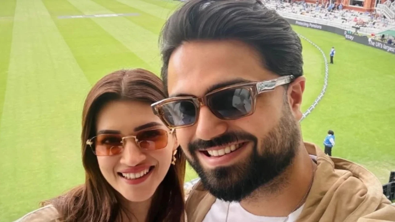 Kriti Sanon holds rumored BF Kabir Bahia close at Lord's stadium: Did they just go Insta official in twinning outfits?