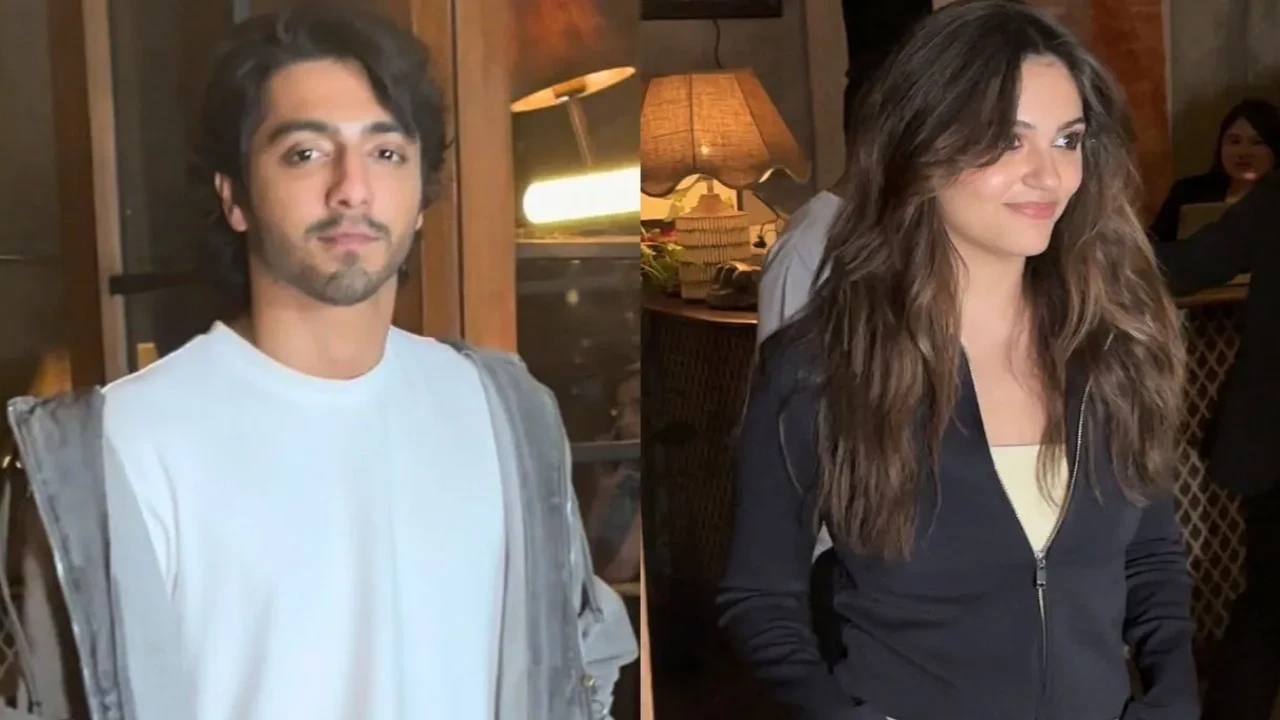 Saiyaara sensation Ahaan Panday and Aneet Padda spotted together amid dating rumors