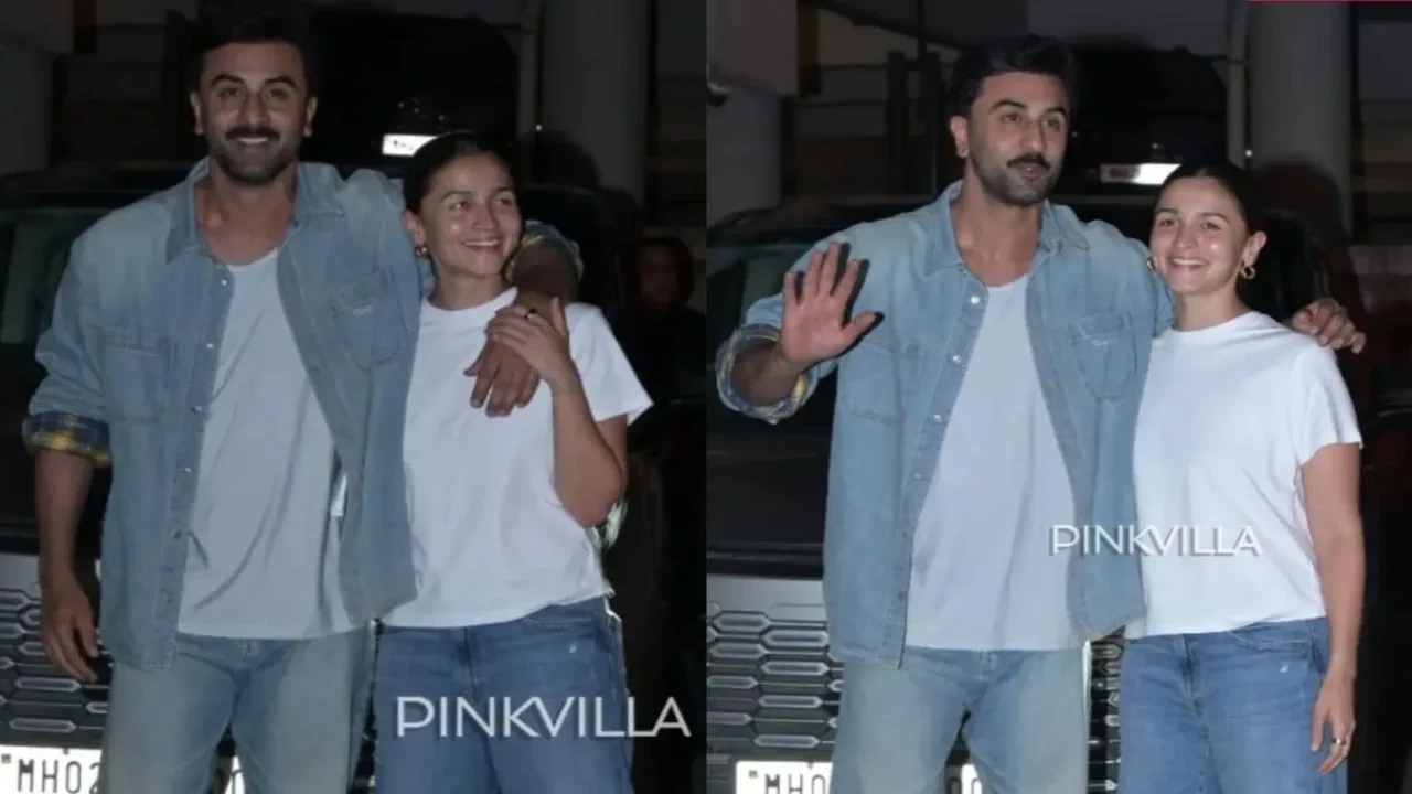 Video: Ranbir Kapoor's style to pose with Alia Bhatt as a husband is too cool to miss