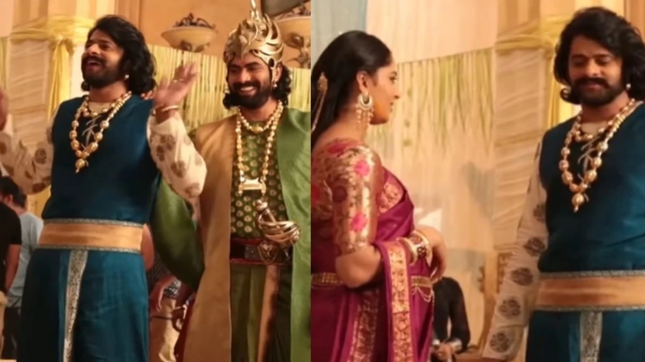 Friendship Day: Prabhas dances to Ek Niranjan with Rana Daggubati in Baahubali's BTS video, don't miss Anushka Shetty's appearance