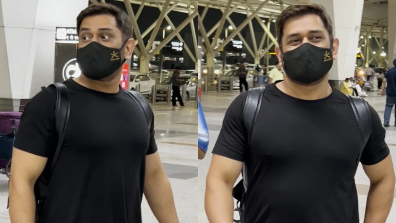 MS Dhoni politely declines fan's photo request at Mumbai airport, says 'Abhi mujhe jana do'