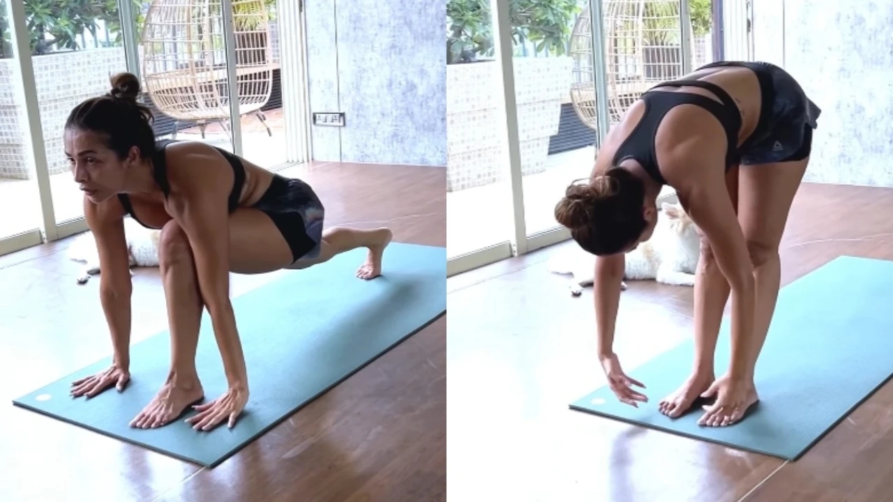 12 Surya Namaskar poses Malaika Arora swears by for her perfectly toned body
