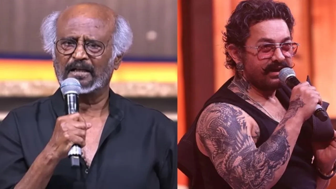 Coolie: Rajinikanth says Aamir Khan stands tall among Salman Khan and Shah Rukh Khan, 'Just like Kamal Haasan...'