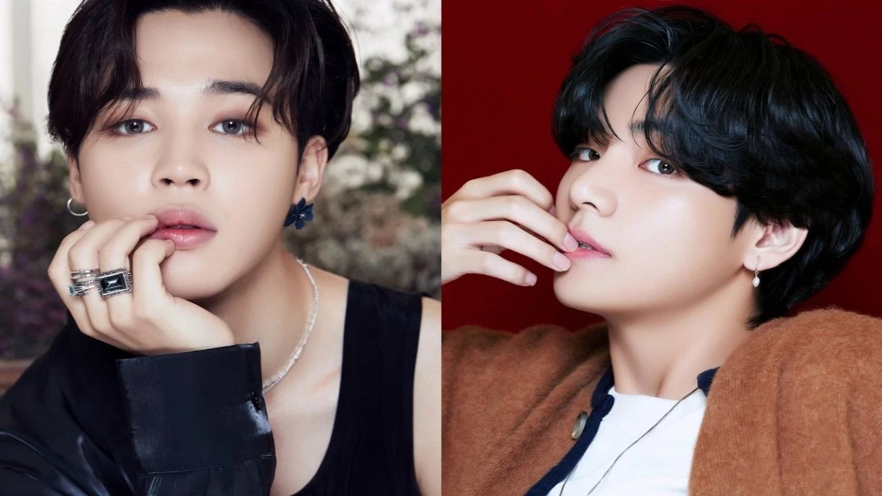 BTS' Jimin and V go shirtless in beautiful sunset swim clip from group's beach outing, watch them play fight