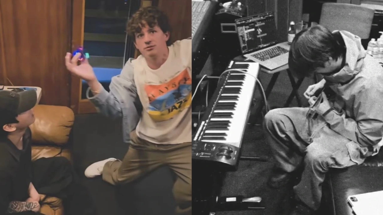 BTS' Jungkook collaborating with Charlie Puth again? J-Hope updates as SUGA, RM and Jimin get cooking in studio
