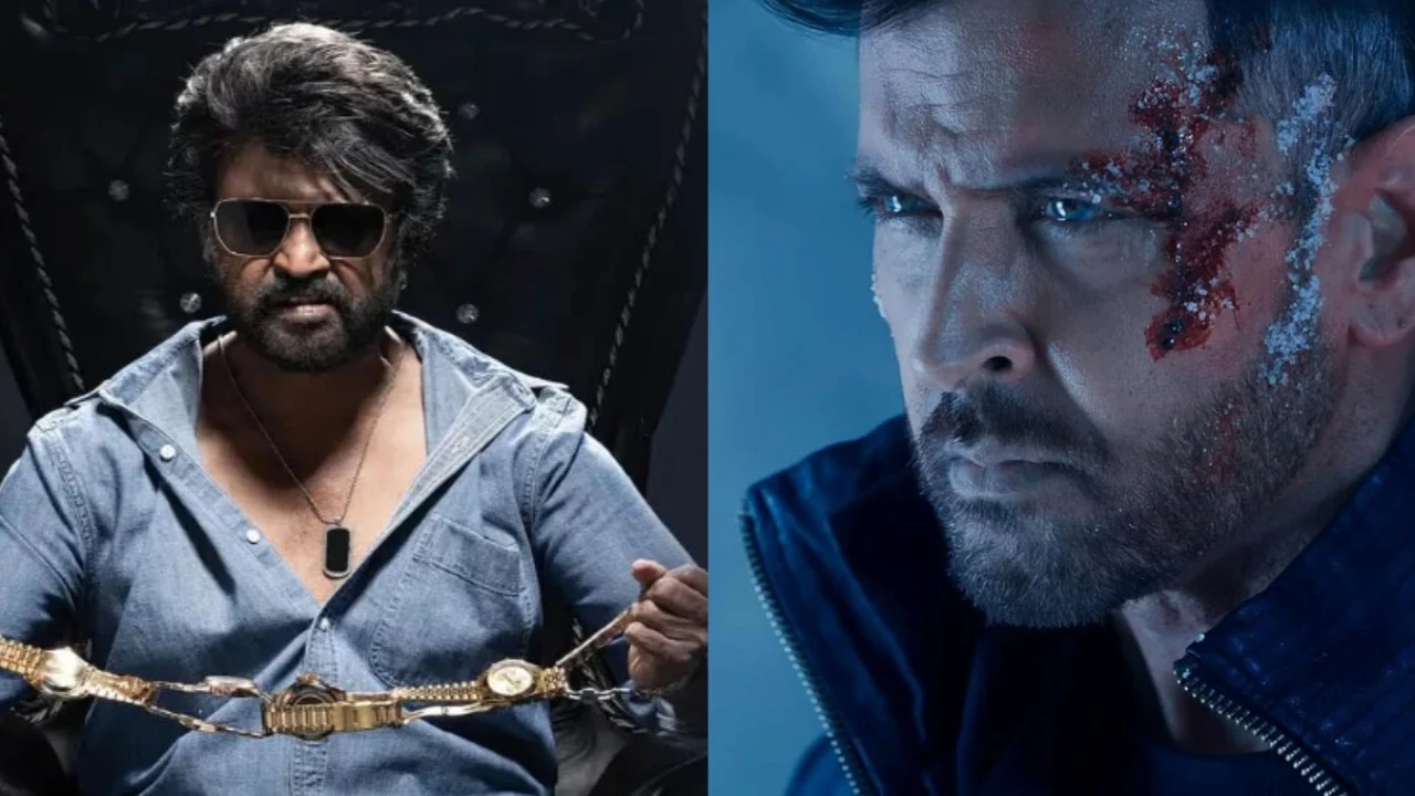 Coolie vs War 2 Box Office Comparison: Hrithik Roshan and NTR film takes lead over Rajinikanth's movie on day 2 in India