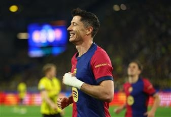 ليفاندوفسكي يشارك في تدريبات برشلونة قبل مواجهة انتر ميلان