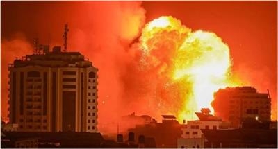 استشهاد 19 فلسطينياً بغارات للاحـتلال على غـزة