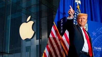 ترامب يهدد آبل بفرض 25% رسوم جمركية إذا لم تصنع الهواتف بأمريكا