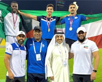#الكويت تتألق في افتتاحية #خليجي_18 لألعاب القوى.. 4 ميداليات ملونة تزين الصدارة