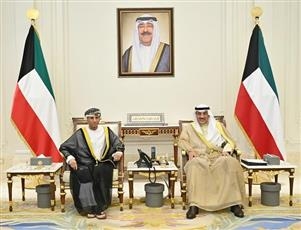 سمو ولي العهد يستقبل ممثل الأمين العام للأمم المتحدة في العراق