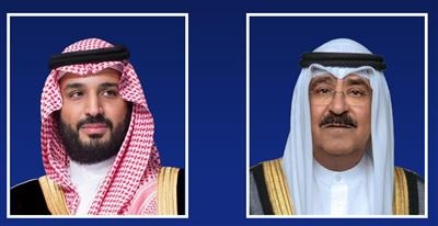 سمو أمير البلاد يتلقى اتصالا هاتفيا من ولي العهد السعودي