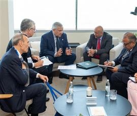 البديوي يبحث مع نائب رئيس الوزراء الإيطالي تعزيز التعاون الخليجي – الإيطالي في منتدى دوبروفنيك