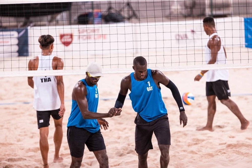 Qatar qualify for final of Asian Open Men's Beach Volleyball Tour