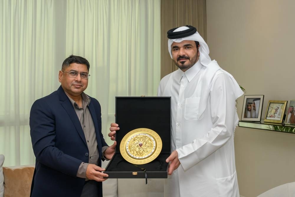 Sheikh Joaan meets with Bangladesh Olympic Association President