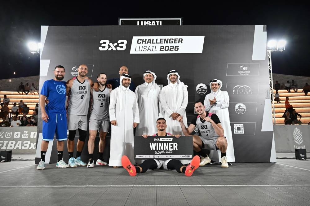 Toulouse crowned FIBA 3X3 Lusail Challenger champions