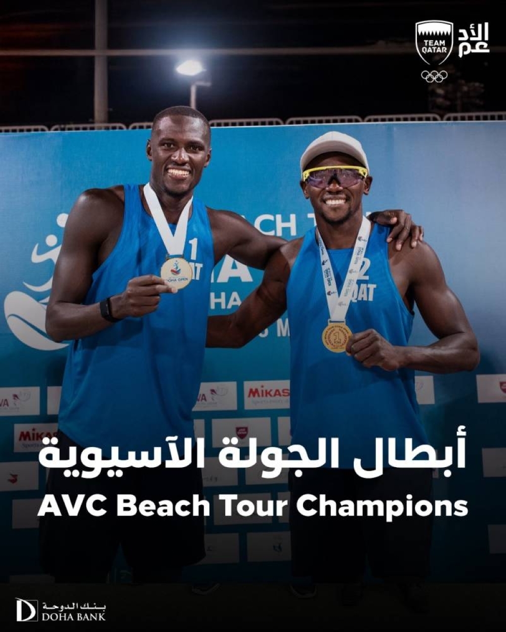 Younousse and Tijan win AVC Beach Tour