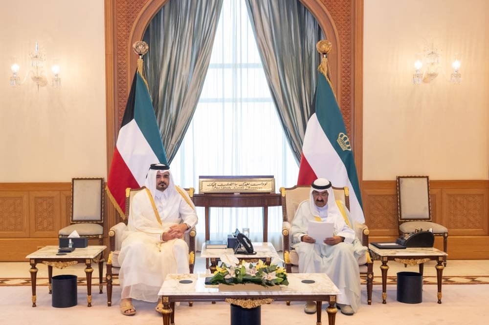 Amir sends message to Amir of Kuwait