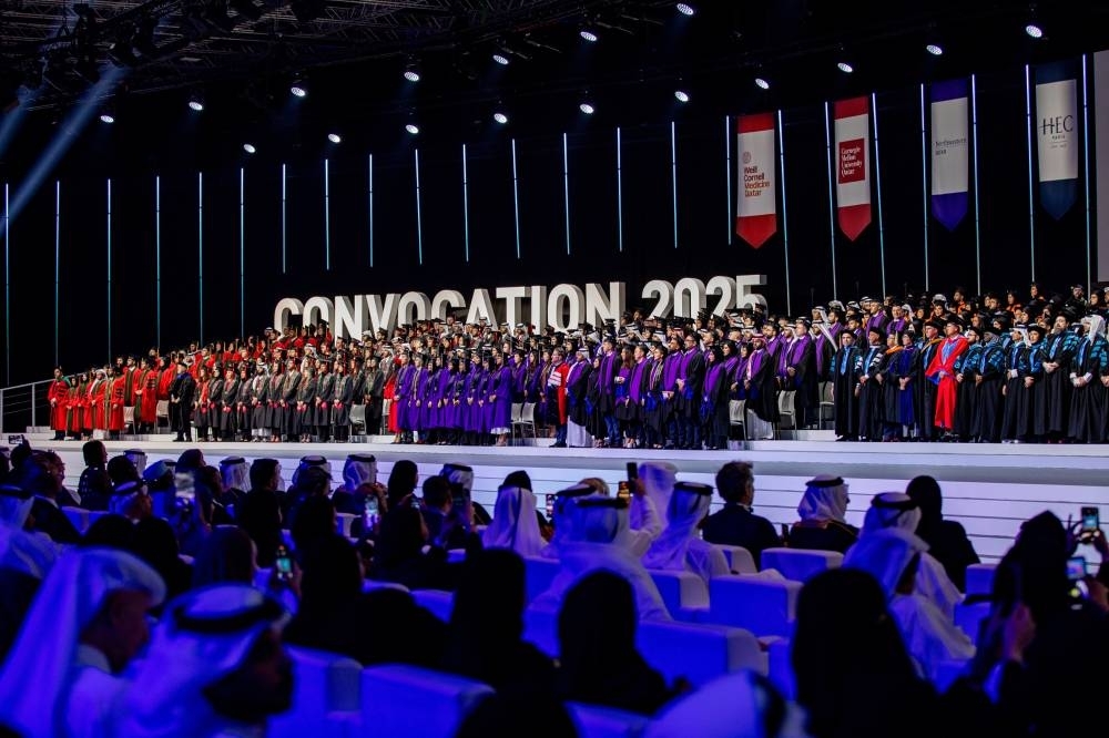 Sheikha Moza attends QF's 2025 Convocation ceremony