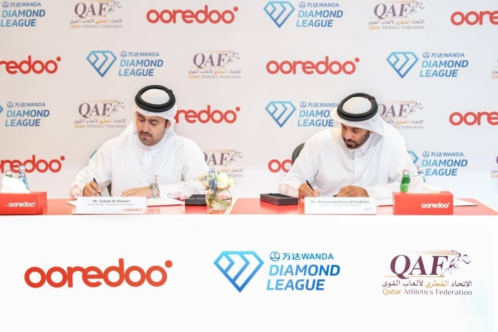 Ooredoo exclusive telecom partner for Wanda Diamond League Doha