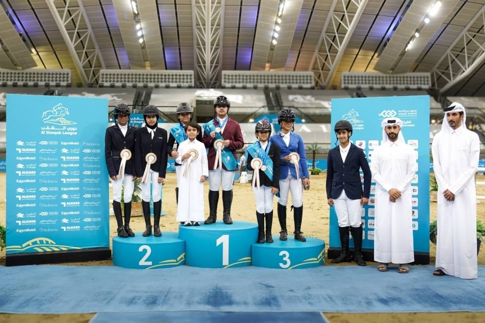 Mohammed Al Marri excels along with Dusty in Al Shaqab National Showjumping League
