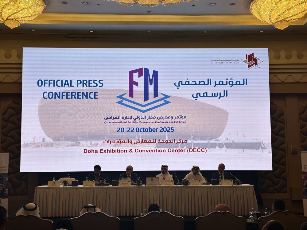 Doha to host Qatar International Facility Management Conference and Exhibition in October