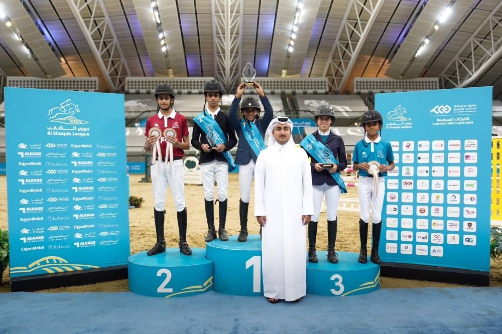 Al Shaqab Showjumping League Round Two: Haidan tops champions' 130cm class; Faraa takes team title
