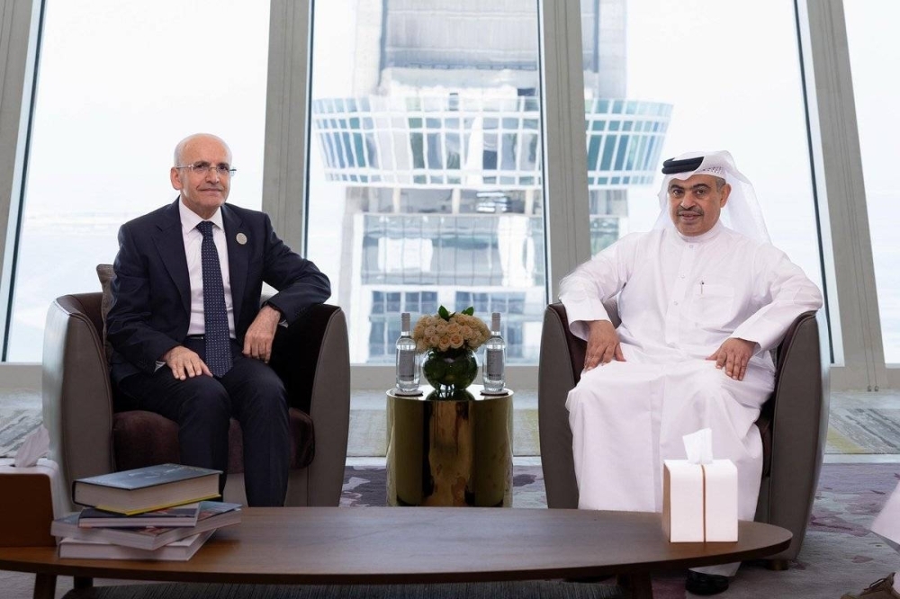 Finance minister meets several ministers, officials on margins of QEF 2025