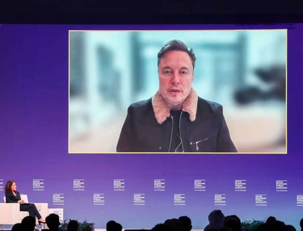 QEF 2025: Elon Musk shares his vision for AI, electric vehicles