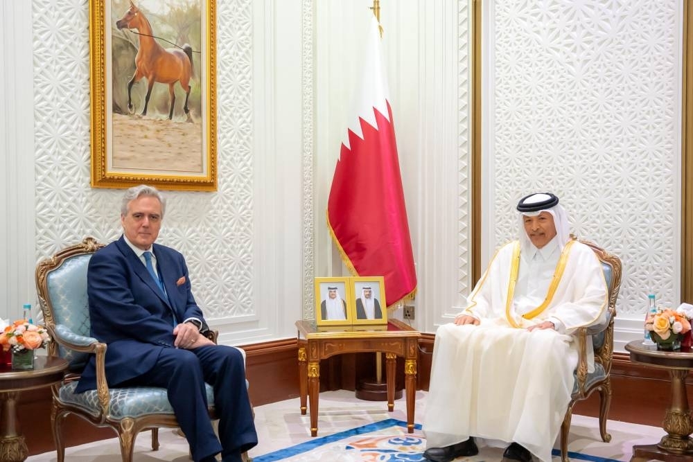 Shura Council speaker meets UK parliament delegation