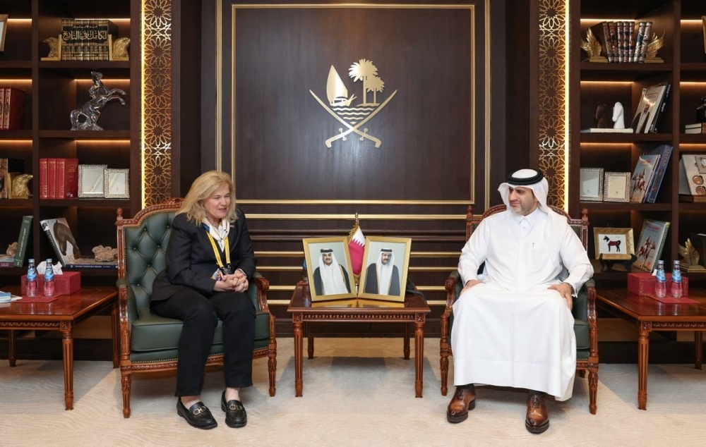 QCB guv meets Franklin Templeton CEO