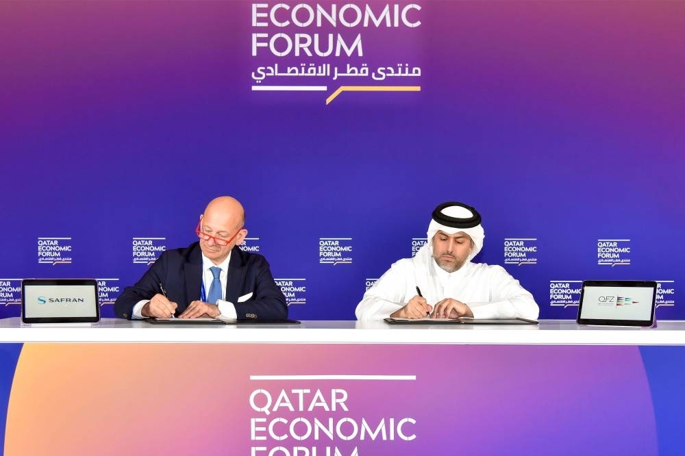 QFZ partners with Safran for aerospace innovation in Qatar
